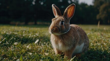 Fototapeta premium rabbit, animal, bunny, isolated, mammal, pets, fluffy, pet, fur, easter, white, small, hare, domestic, brown, cute, baby, furry, farm, grey, animals, ears, young, one, rodent