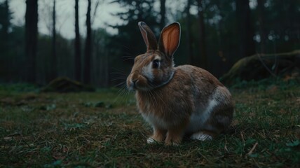 Fototapeta premium rabbit, animal, bunny, isolated, mammal, pets, fluffy, pet, fur, easter, white, small, hare, domestic, brown, cute, baby, furry, farm, grey, animals, ears, young, one, rodent