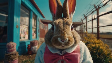 rabbit, animal, bunny, isolated, mammal, pets, fluffy, pet, fur, easter, white, small, hare, domestic, brown, cute, baby, furry, farm, grey, animals, ears, young, one, rodent