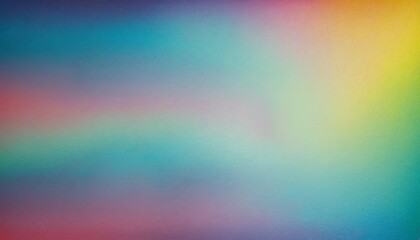 Retro Grainy Rainbow Gradient Background