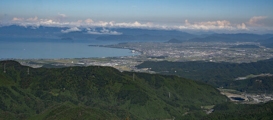 霊仙山のカルスト地形