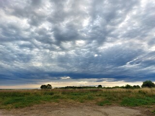 Obraz premium Clouds, cloudy landscape