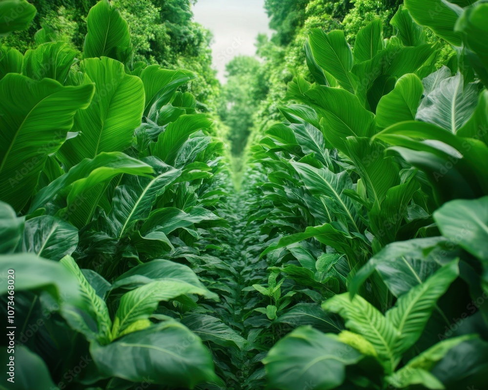 Poster data-driven green growth in agriculture analyzing sustainable farming practices and eco-friendly met