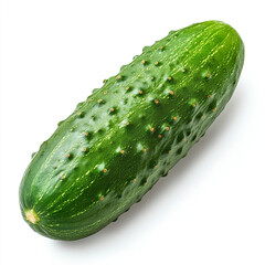 cucumber isolated on white