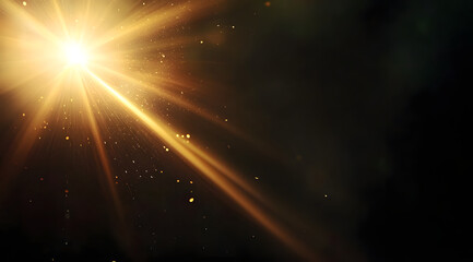 Flare light, effects sunlight, lens flare, light leaks, warm sun rays light effects, overlays or...