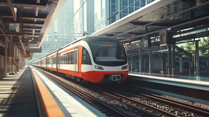 Naklejka premium condition of Pasar station