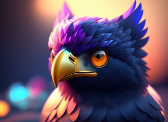 Portrait of a eagle