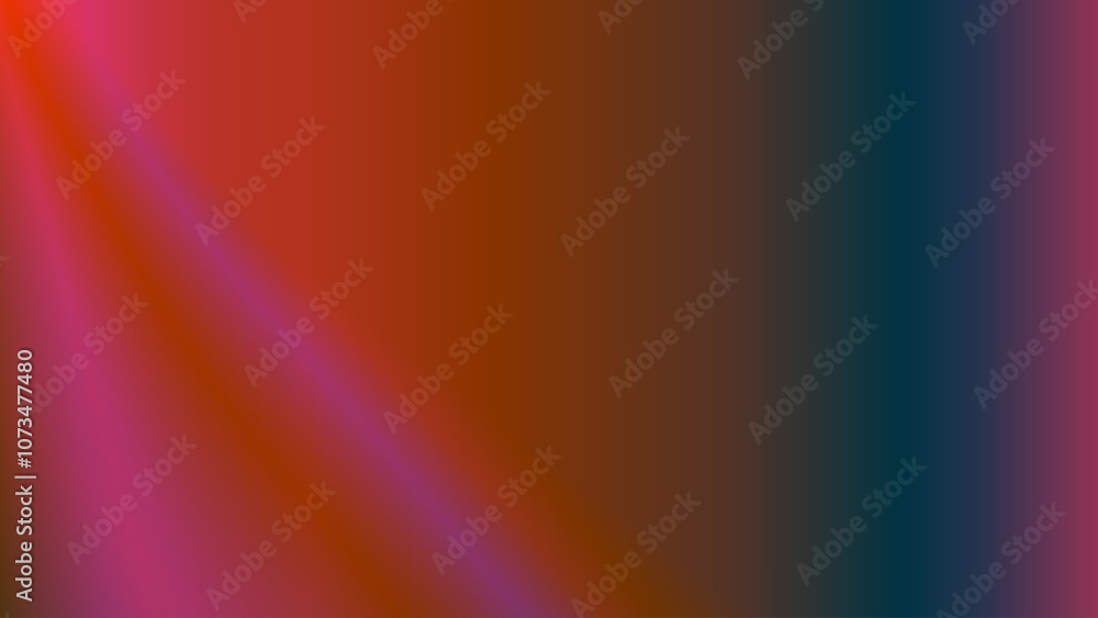 Poster vintage grain textured design with a smooth red gradient transition