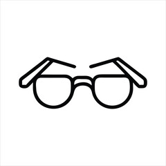 Fototapeta premium Sunglass Silhouette ClipArt Design - Premium glasses Vector illustration