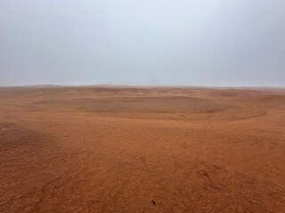 red sand landscape, santa maria