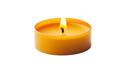Fragrant candle transparent background