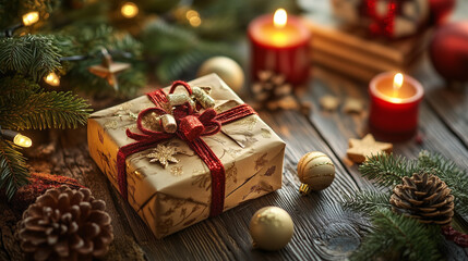 christmas tree with gifts
