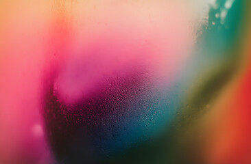 Bright grainy gradient abstract background, color blending effect, aesthetic soft texture