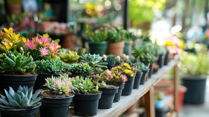 Fototapeta premium Local Flora: Decorate with native plants to highlight local biodiversity.