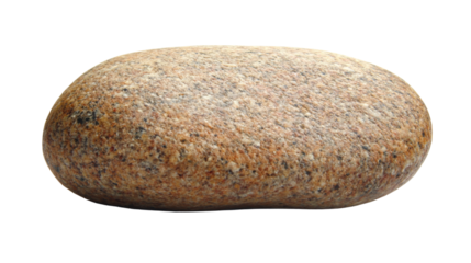 Round river stone transparent background