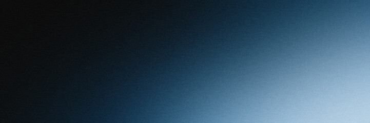 light blue to black soft gradient with grain texture effect noise texture background