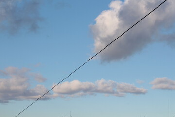 clouds in the sky