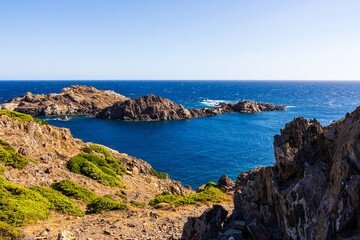 Landscape of Cap de Creus near Cadaqués on the Costa Brava, Spain