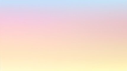 Naklejka premium Color gradient background, abstract pastel rainbow. faint yellow pink blue color banner gradation texture, blur abstract background