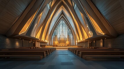 interior of the cathedral