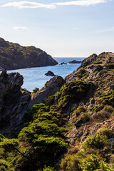 Fototapeta premium Landscape of Cap de Creus near Cadaqués on the Costa Brava, Spain