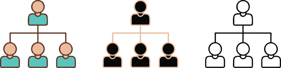 Organizational Chart Structure Hierarchy Team Management