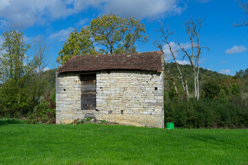 H&uuml;tte am Canal de Bourgogne