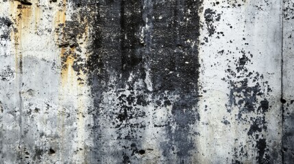 Obraz premium Grungy black and white concrete texture with worn and distressed appearance 