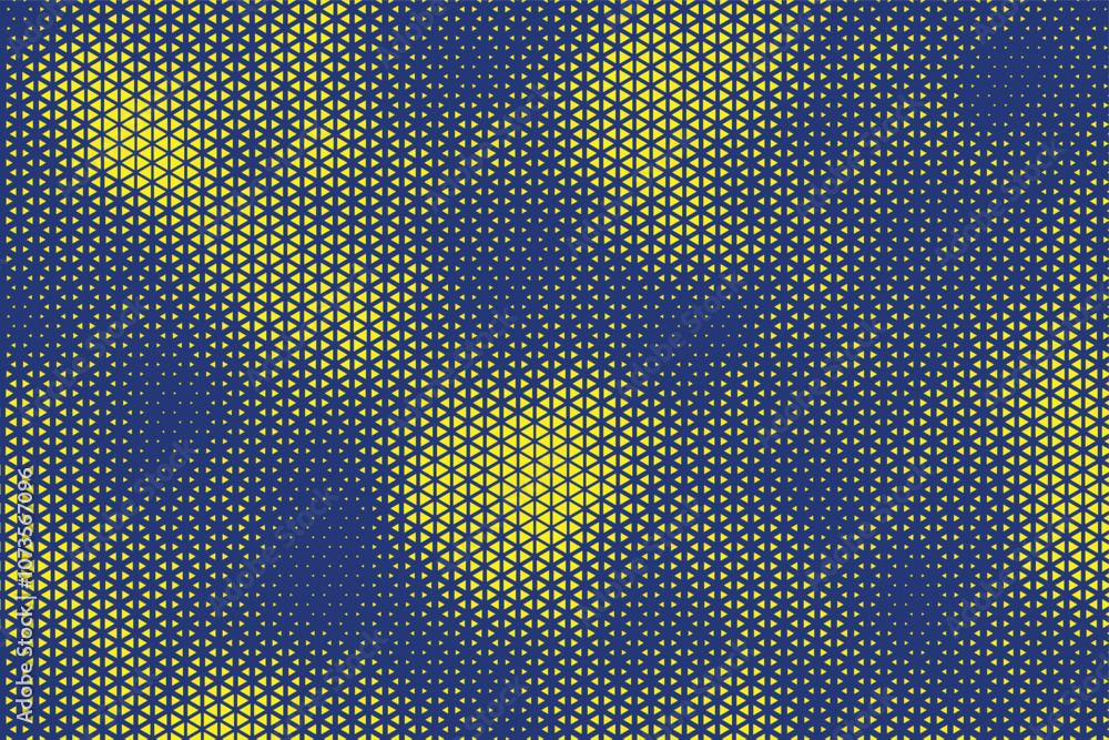 Aufkleber abstract triangle halftone background. triangle vector abstract geometric background. halftone trian
