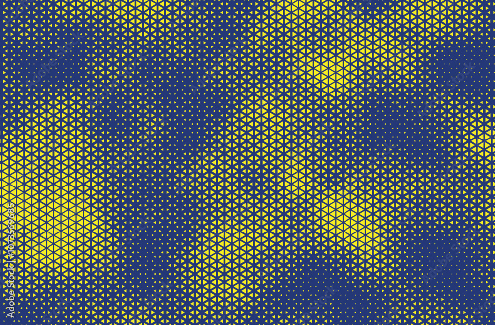 Aufkleber abstract triangle halftone background. triangle vector abstract geometric background. halftone trian