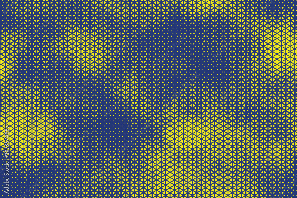 Aufkleber abstract triangle halftone background. triangle vector abstract geometric background. halftone trian