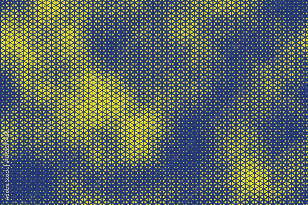 Aufkleber abstract triangle halftone background. triangle vector abstract geometric background. halftone trian