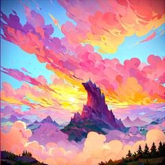 Snowy Mountain Dream