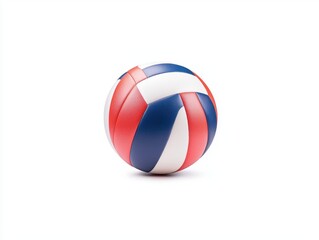 Obraz premium Enhance your game with this isolated volleyball on a white background for sports enthusiasts