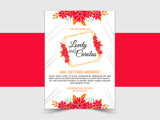 Vector decorative greeting card or invitation design background. floral frame and border decoration. Invitation card, party celebration, greeting cards.