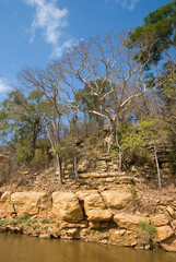 Fleuve Tsiribihina , Madagascar