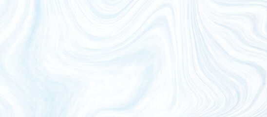 White and blue liquid marble pattern texture natural background.  Liquify Swirl white and blue color art. Beautiful drawing with the divorces and wavy lines in gray tones. 