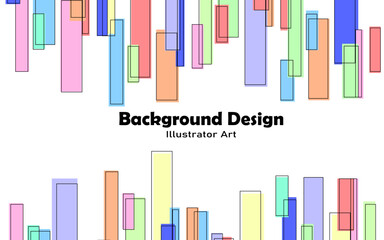 Abstract vector background with colorful rainbow stripes