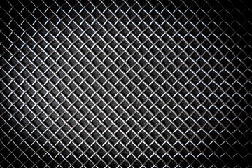 metal grid pattern