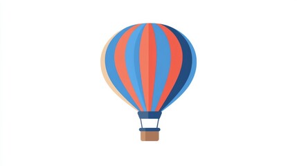 Fototapeta premium Hot Air Balloon Illustration