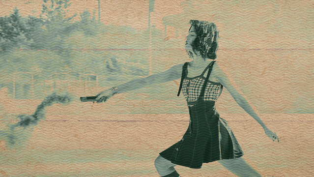 Halftone Engraving Media Effect