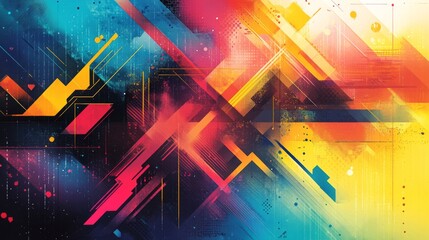 Abstract Geometric Art