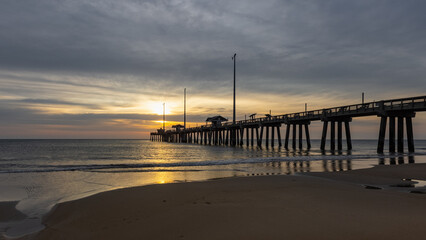 Fototapeta premium Sunrise at the beach