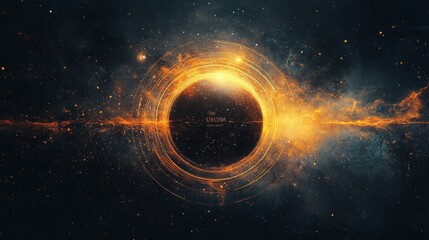 Obraz premium Mysterious Cosmic Vortex