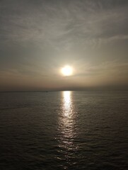 sunset over the river29