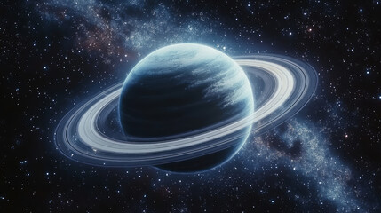 Obraz premium Abstract background of outer space planets