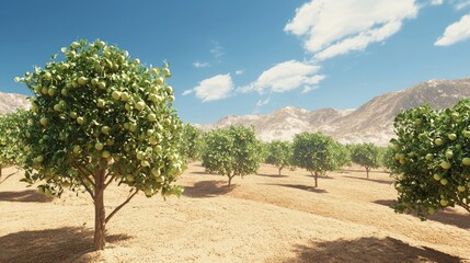 Futuristic Desert Agriculture: Solar-Powered Irrigation Systems Transforming Arid Landscapes