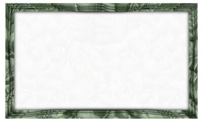 tropical plant background design. presentation and power point design concept with typography space area. foliage, leaves, nature or island themes