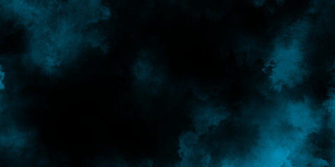 Fog or blue smoke color isolated background, Abstract smoke wallpaper background for desktop, old vintage textured border design with smoke floating, Color powder splash.