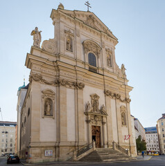 Baroque Dominican church of St. Maria Rotunda in Vienna